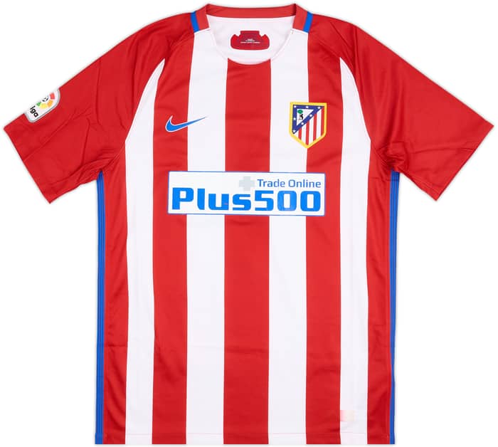 2016-17 Atletico Madrid Home Shirt Torres #9 - 7/10 - (M)