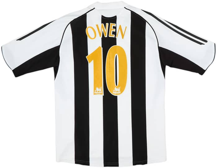 2005-07 Newcastle Home Shirt Owen #10 - 6/10 - (S)