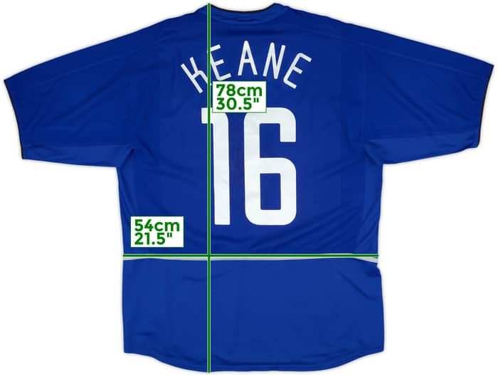 2002-03 Manchester United Third Shirt Keane #16 - 8/10 - (L)