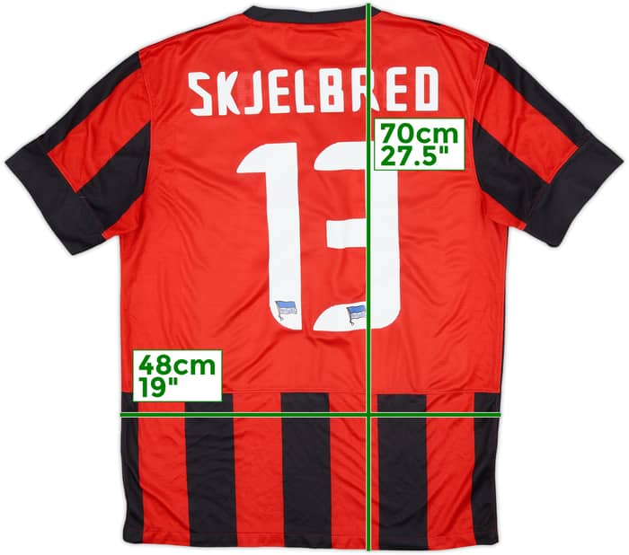 2013-14 Hertha Berlin Third Shirt Skjelbred #13 - 8/10 - (M)