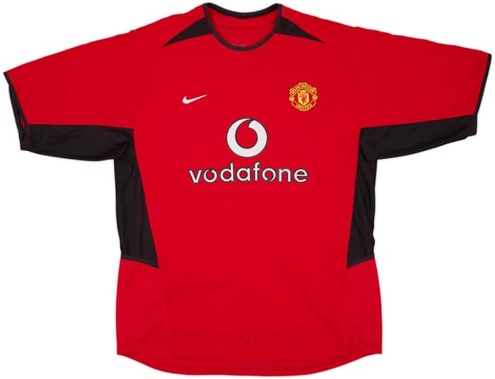 2002-04 Manchester United Home Shirt Keane #16 - 7/10 - (L)