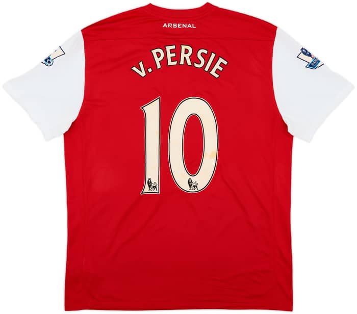 2011-12 Arsenal Home Shirt v. Persie #10 - 5/10 - (XL)