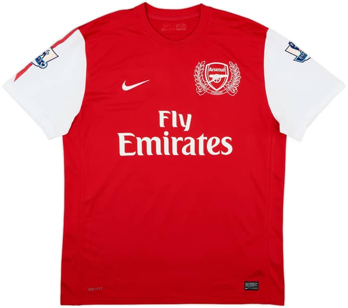 2011-12 Arsenal Home Shirt v. Persie #10 - 5/10 - (XL)