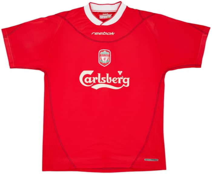 2002-04 Liverpool Home Shirt Gerrard #17 - 5/10 - (M)