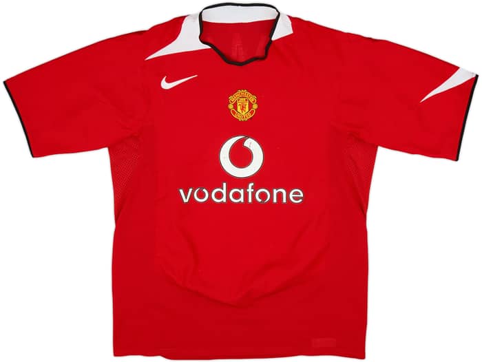2004-06 Manchester United Home Shirt Ronaldo #7 - 5/10 - (L)