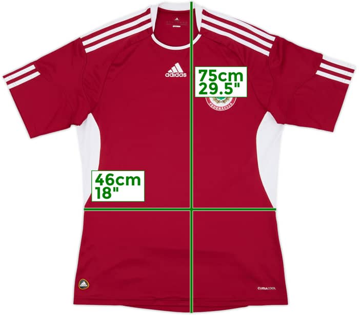 2010-11 Latvia Home Shirt - 9/10 - (M)