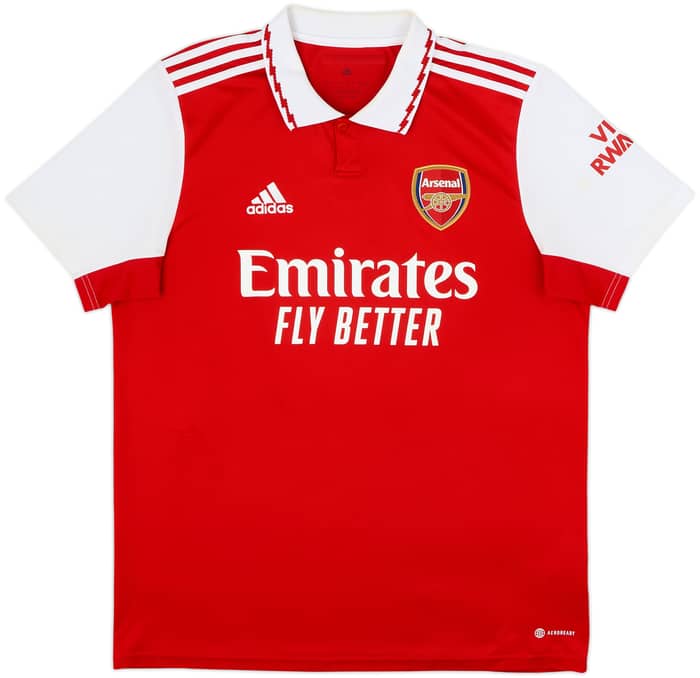 2022-23 Arsenal Home Shirt Odegaard #8 - 8/10 - (L)