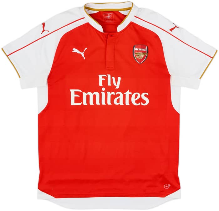 2015-16 Arsenal Local Camiseta Arteta #8 - 6/10 - (L)