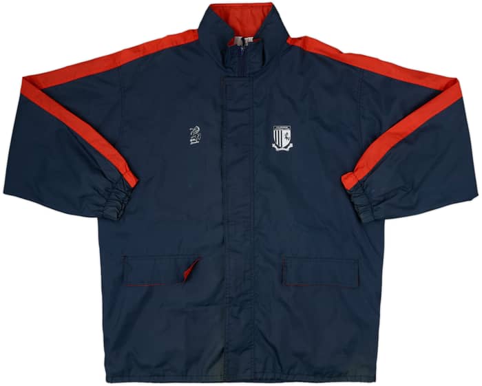 1996-97 Gillingham Hooded Rain Jacket - 8/10 - (XL)