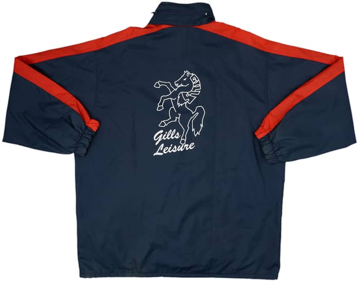 1996-97 Gillingham Hooded Rain Jacket - 8/10 - (XL)