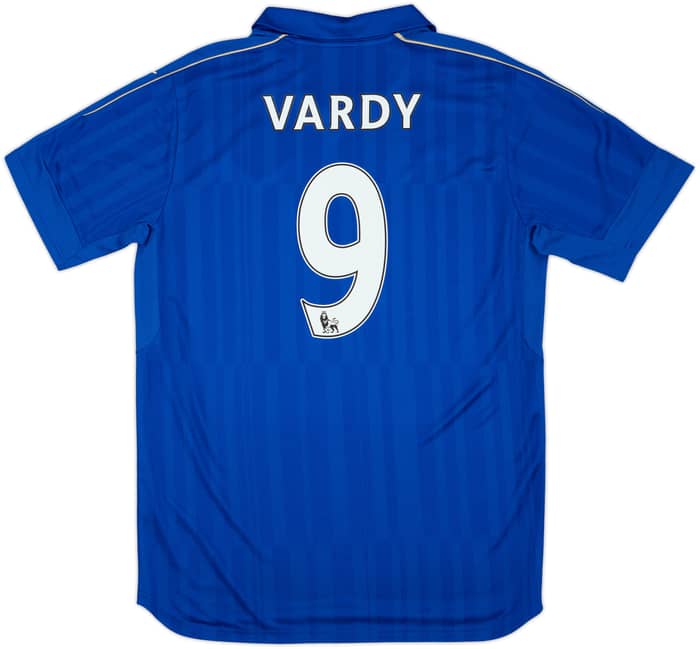 2016-17 Leicester Home Shirt Vardy #9 (L)