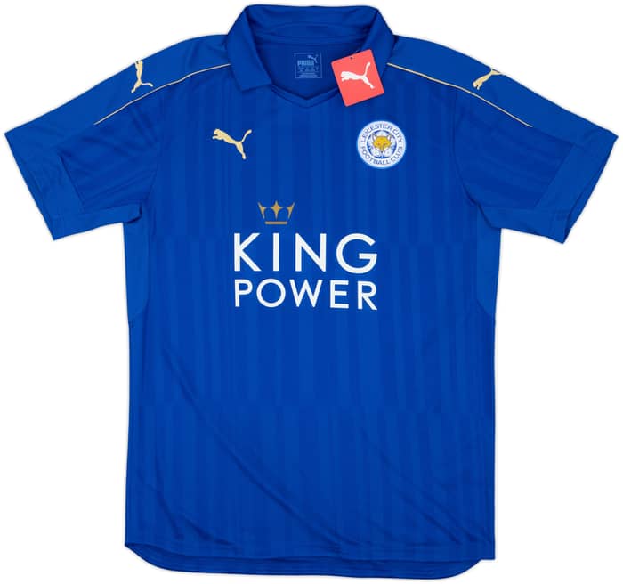 2016-17 Leicester Home Shirt Vardy #9 (L)