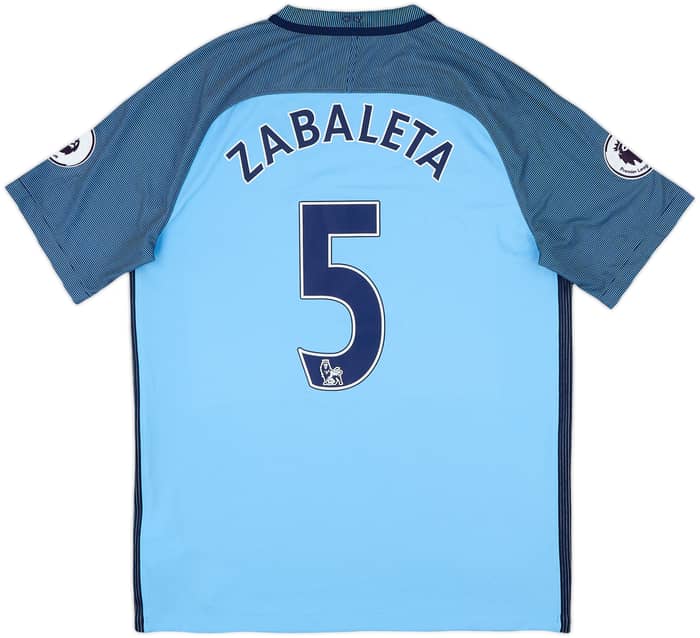 Camiseta de local del Manchester City 2016-17 Zabaleta #5 - 8/10 - (M)