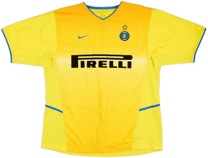 2002-03 Inter Milán Tercera Camiseta J.Zanetti #4 - 8/10 - (L)