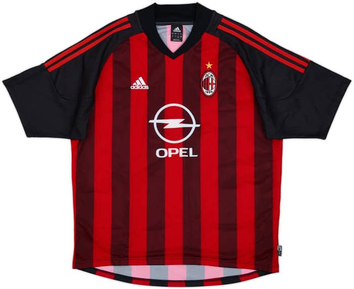 2002-03 AC Milan Home Shirt Shevchenko #7 - 8/10 - (L)