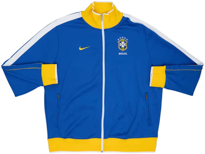 2010-11 Brazil Nike Track Jacket - 8/10 - (XXL)