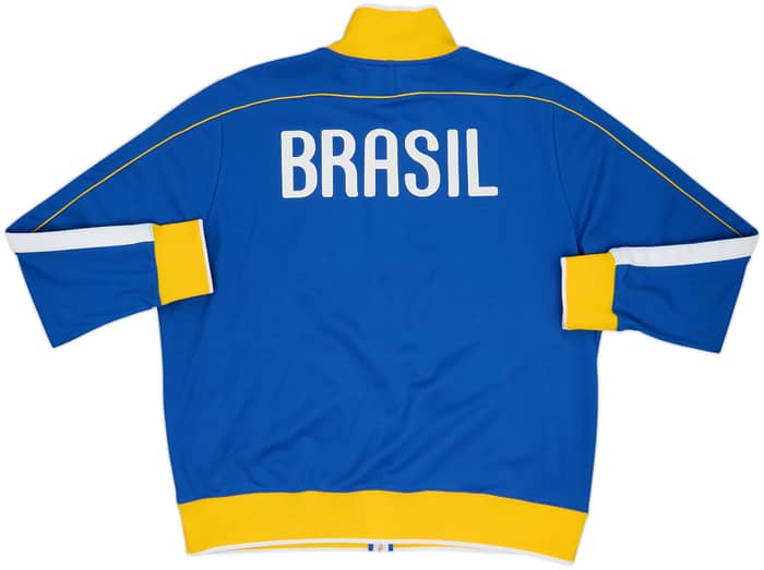 2010-11 Brazil Nike Track Jacket - 8/10 - (XXL)