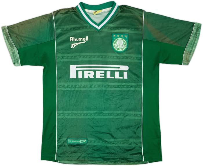 2001-02 Palmeiras Home Shirt #10 - 6/10 - (XL)