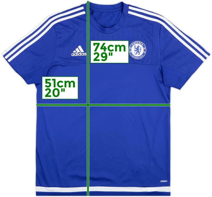 2015-16 Chelsea adidas Training Shirt - 10/10 - (L)