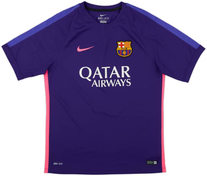 2015-16 Barcelona Nike Training Shirt - 8/10 - (XL)