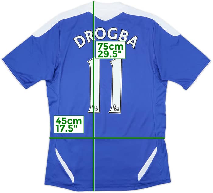 2011-12 Chelsea Camiseta Local Drogba #11 - 8/10 - (S)