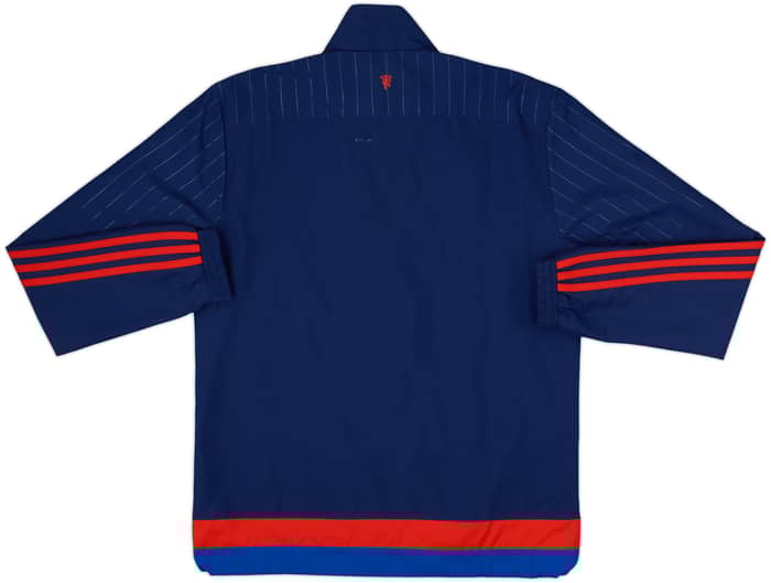 2015-16 Manchester United adidas Track Jacket - 8/10 - (S)