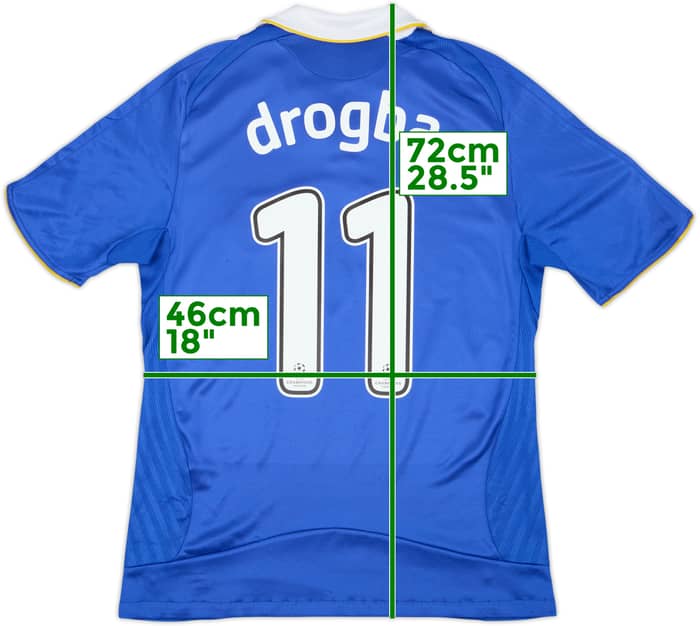 2008-09 Chelsea Camiseta Local Drogba #11 - 8/10 - (S)
