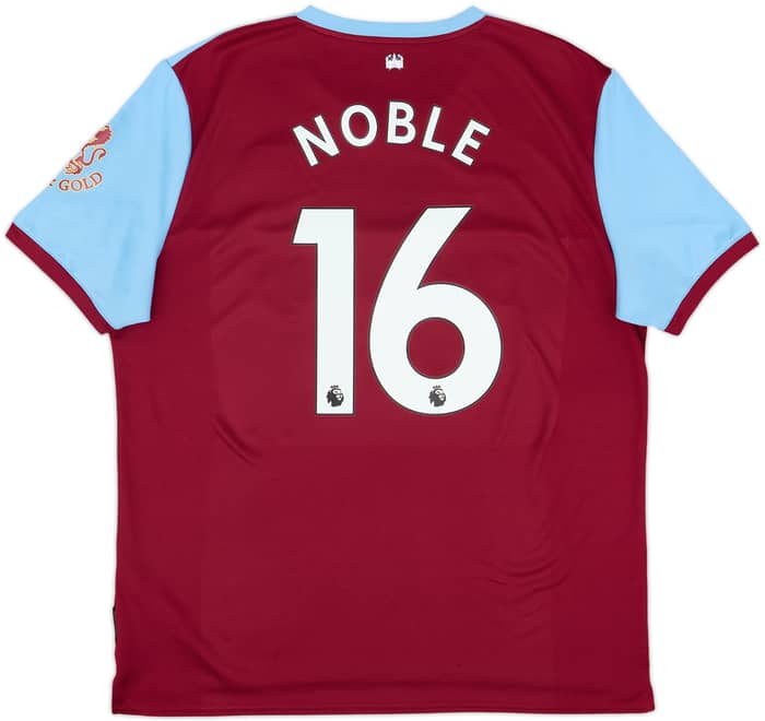2019-20 West Ham Home Shirt Noble #16 - 7/10 - (XXL)