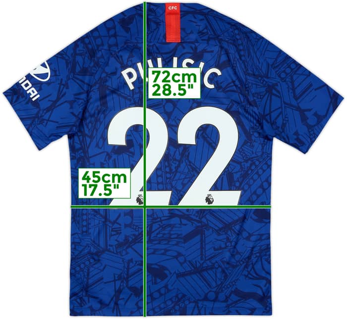2019-20 Chelsea Camiseta Local Pulisic #22 - 10/10 - (S)