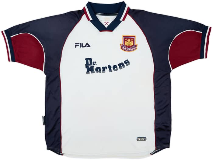 1999-01 West Ham Away Shirt Di Canio #10 - 6/10 - (XXL)