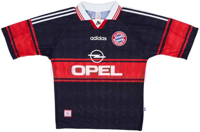 1997-99 Bayern Munich Home Shirt Scholl #7 - 8/10 - (M)
