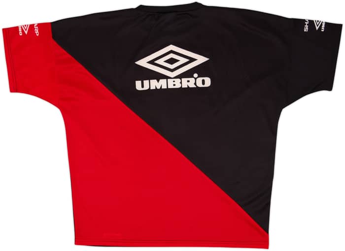 1994-96 Manchester United Umbro Training Shirt - 8/10 - (XL)