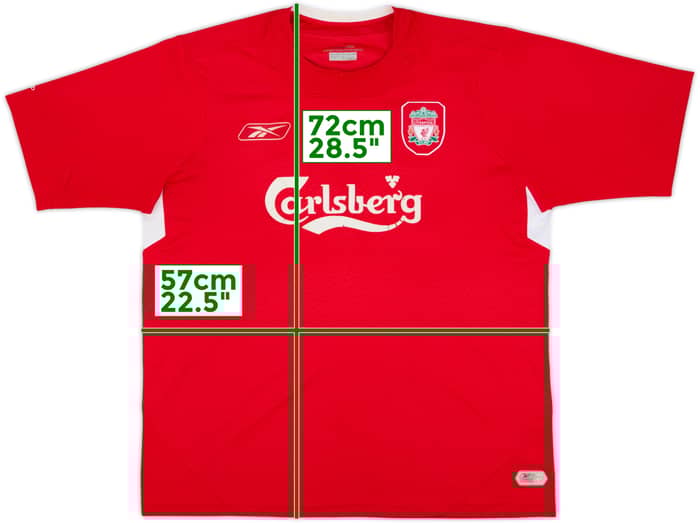 2004-06 Liverpool Home Shirt - 5/10 - (L)