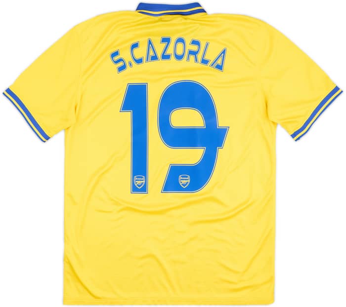2013-14 Arsenal Away Shirt S.Cazorla #19 - 8/10 - (M)
