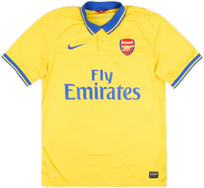 2013-14 Arsenal Away Shirt S.Cazorla #19 - 8/10 - (M)