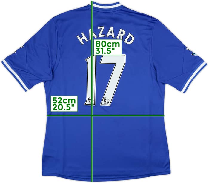 2013-14 Chelsea Camiseta de local Hazard #17 - 8/10 - (L)