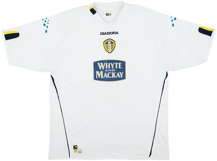 2004-05 Leeds United Camiseta de local - 6/10 - (XL)