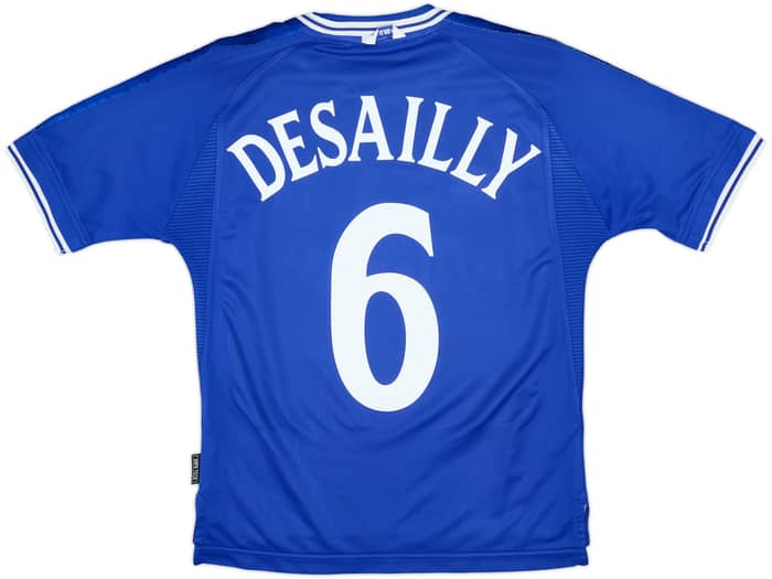 1999-01 Chelsea Home Shirt Desailly #6 - 8/10 - (Y)