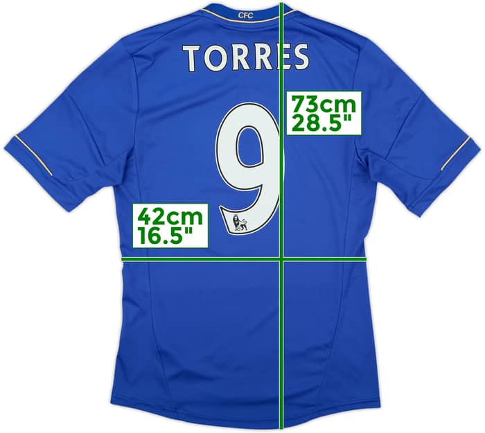 2012-13 Chelsea Home Shirt Torres #9 - 5/10 - (S)
