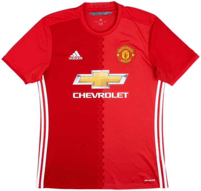 2016-17 Manchester United Home Shirt Pogba #6 - 5/10 - (M)