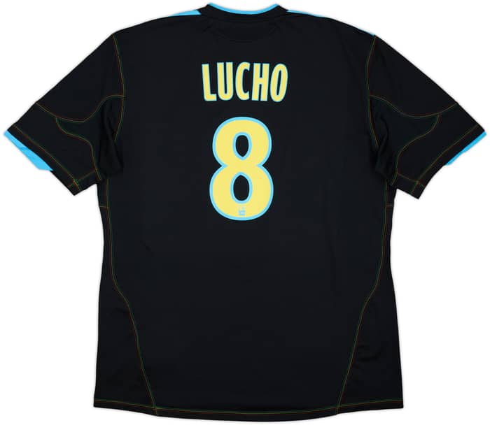 2010-11 Olympique Marseille Third Shirt Lucho #8 - 9/10 - (XL)