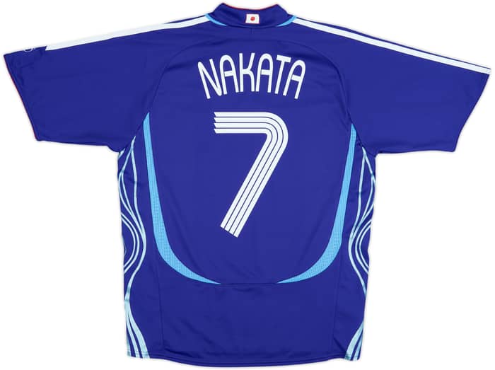 2006-08 Japan Home Shirt Nakata #7 - 7/10 - (XS)