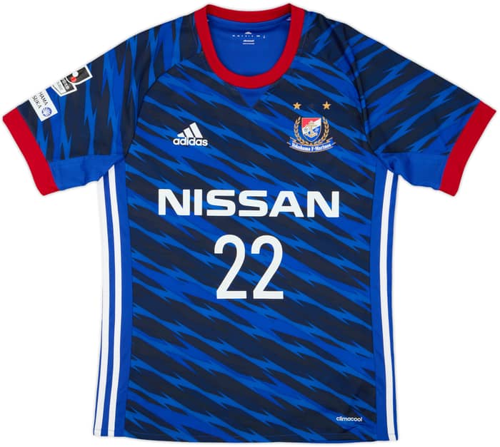 Camiseta de local del Yokohama Marinos 2017 Bomber #22 - 7/10 - (M)