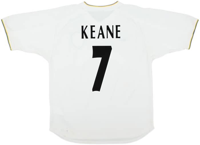 Camiseta de local del Leeds United 2000-02 Keane #7 - 6/10 - (M)