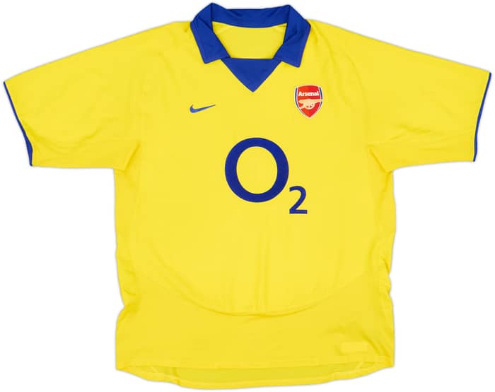2003-05 Arsenal Away Shirt Vieira #4 - 8/10 - (XL)