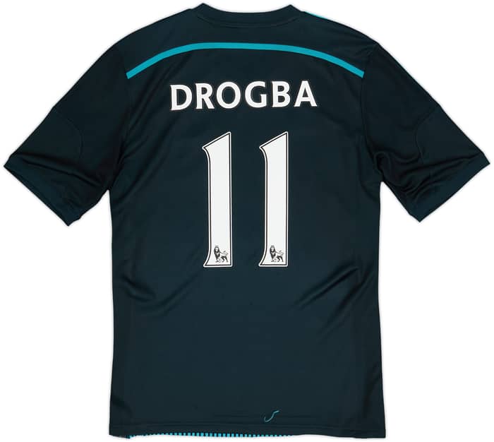 2014-15 Chelsea Third Shirt Drogba #11 - 6/10 - (M)
