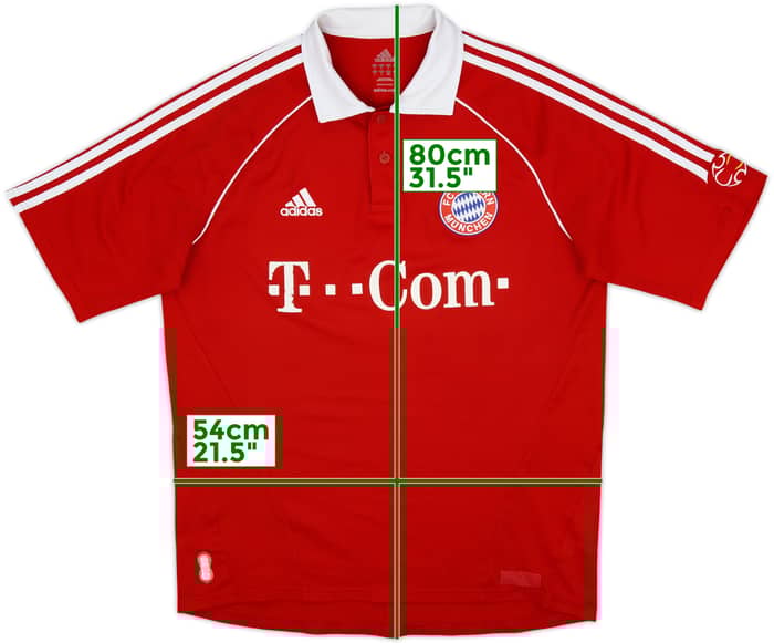 2006-07 Bayern Múnich Camiseta Local - 4/10 - (L)