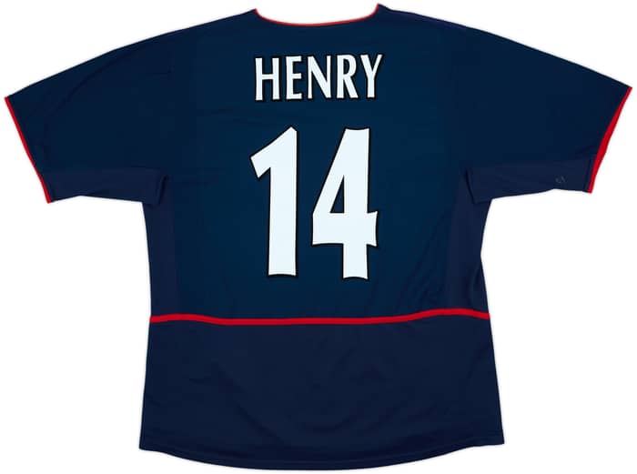 2002-04 Arsenal Away Shirt Henry #14 - 6/10 - (L)