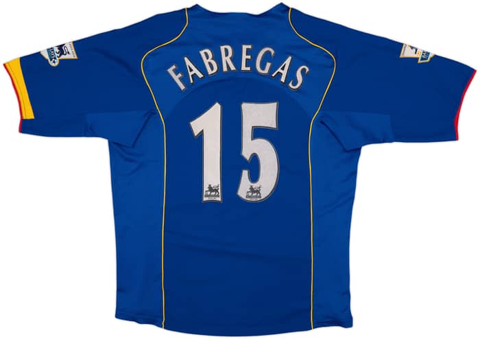 2004-06 Arsenal Away Shirt Fabregas #15 - 7/10 - (M)