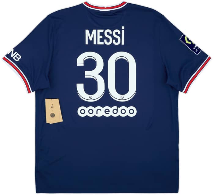2021-22 Paris Saint-Germain Home Shirt Messi #30 (XL)